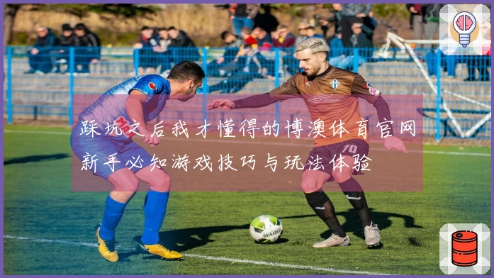 踩坑之后我才懂得的博澳体育官网新手必知游戏技巧与玩法体验